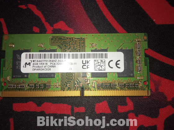 4gb laptop ram 3200mhz